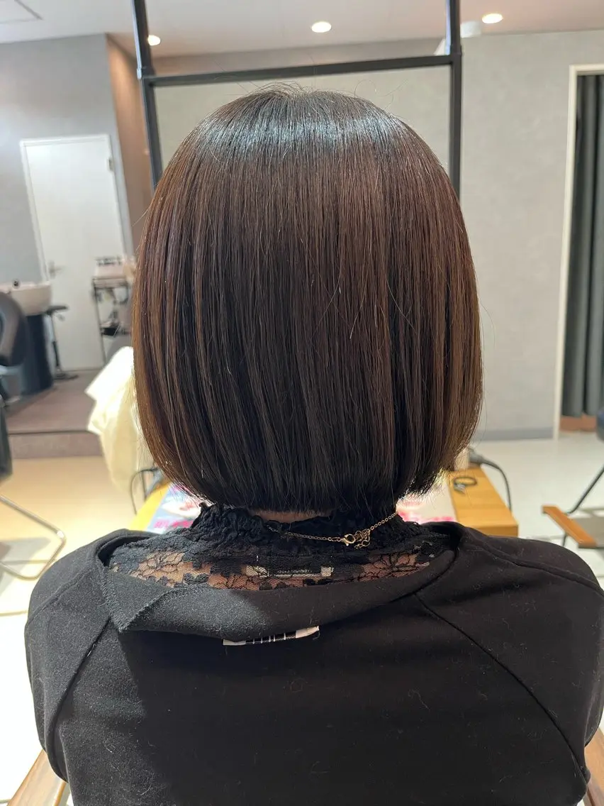 ショート ボブ くせ毛 Baleine ♡⃛野口麻衣♡⃛のヘアスタイル