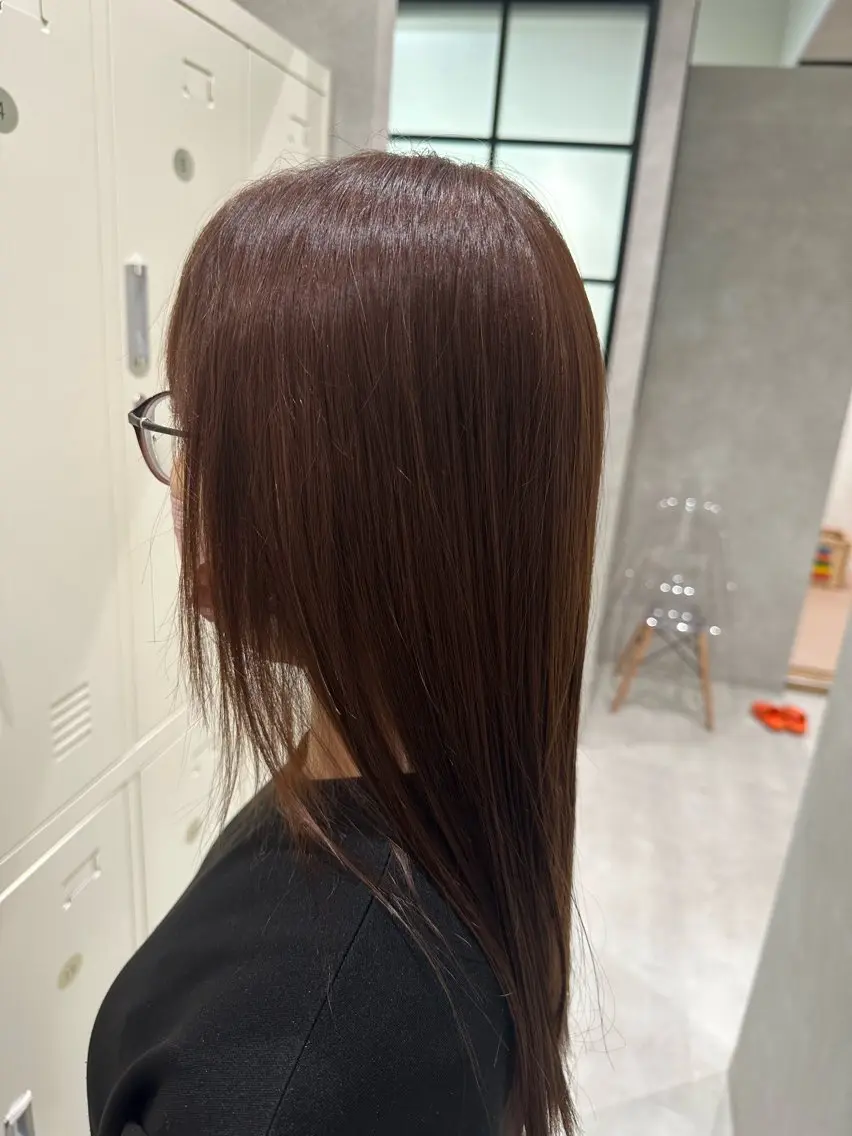カラー ブラウンカラー 小寺 唯希のヘアスタイル