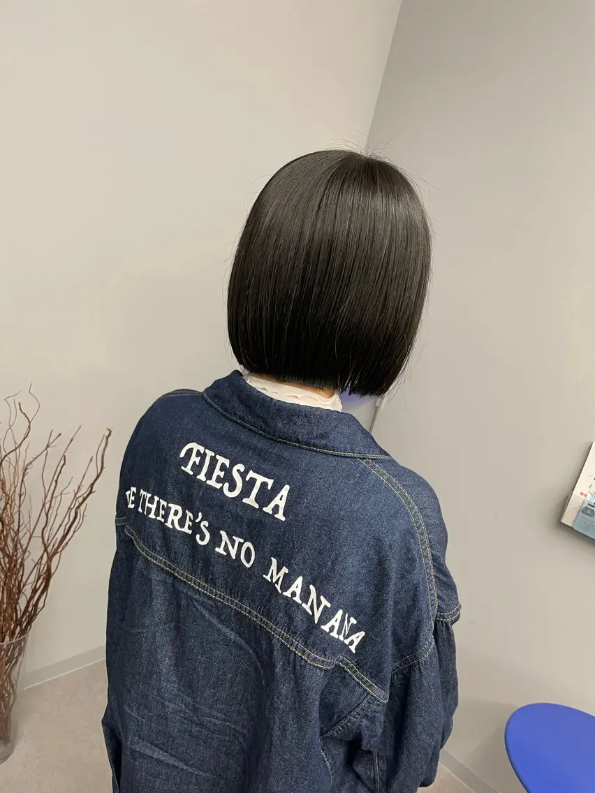 ショート ボブ 藤田 海斗のヘアスタイル