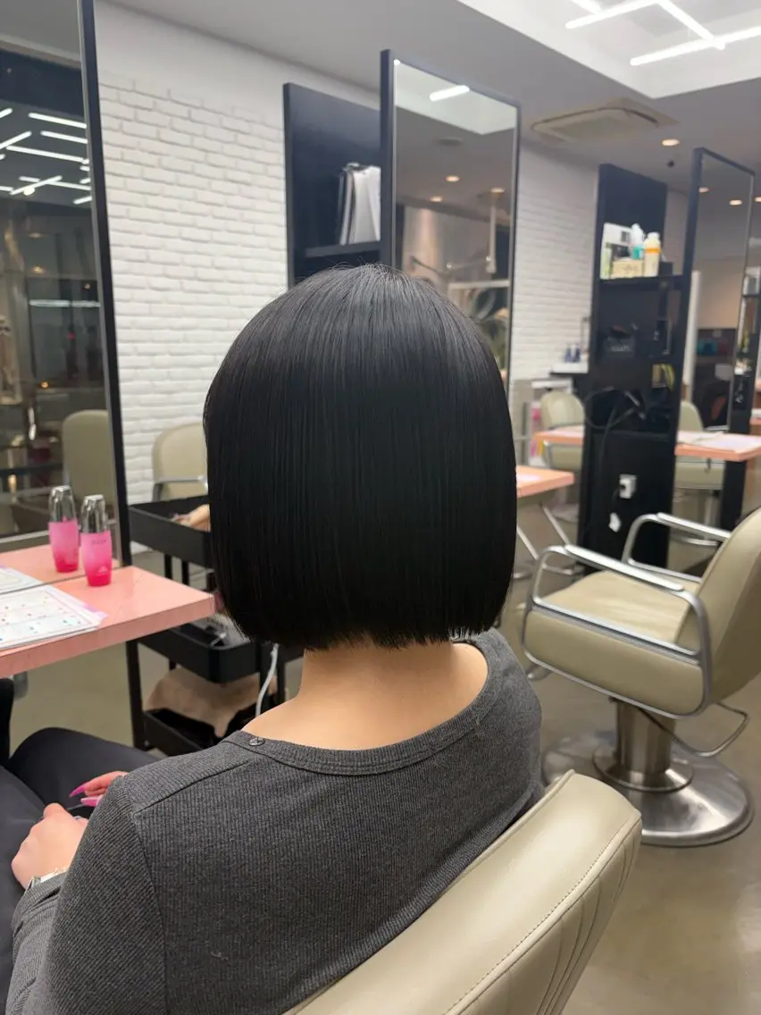 ［￥0]あきあり🌷ぱっつんボブ🌷treatmentサービスの写真