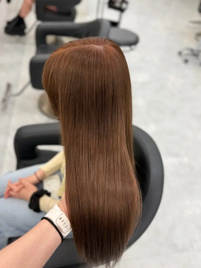 カラー カット ヘアカラー トリートメント 透明感カラー🎀艶髪 Anju/渋谷🎀のヘアスタイル