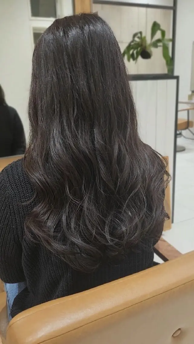 ロング パーマ 垢抜けパーマヘア🍯 ジルのヘアスタイル