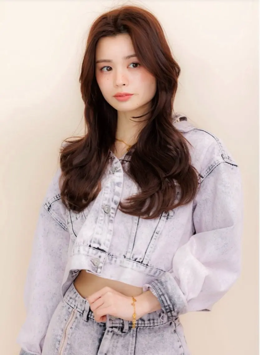 🍀オーガニックヘアカラー(ワンカラー)+トリートメント+ヘアセット(コテ)🍀の写真
