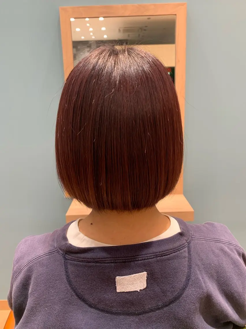 カラー ブリーチ ブリーチなしカラー 大橋 拓実のヘアスタイル
