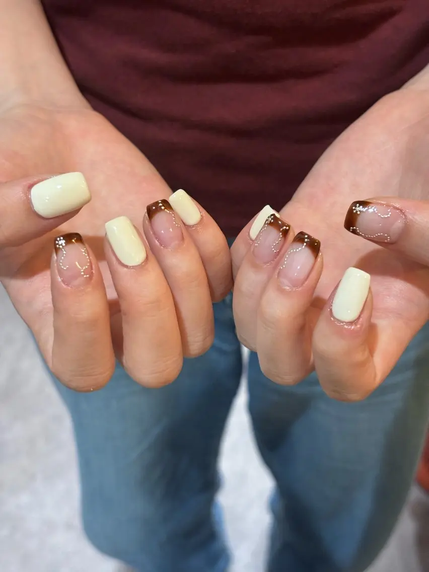 ネイル シンプルネイル SOL nail イマナカのネイルデザイン