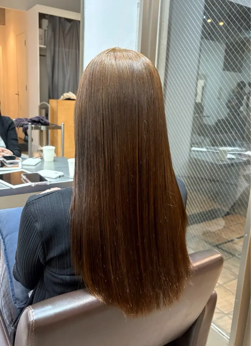 ロング カラー 透明感カラー ヘアカラー arc表参道/ nanakoのヘアスタイル