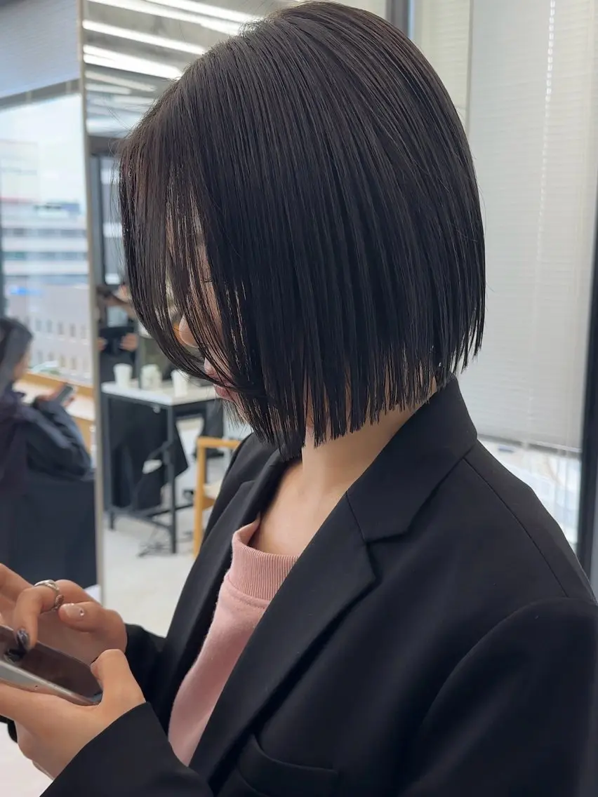 ショート 縮毛矯正 あゆ/縮毛 矯正/透明感カラーのその他イメージ