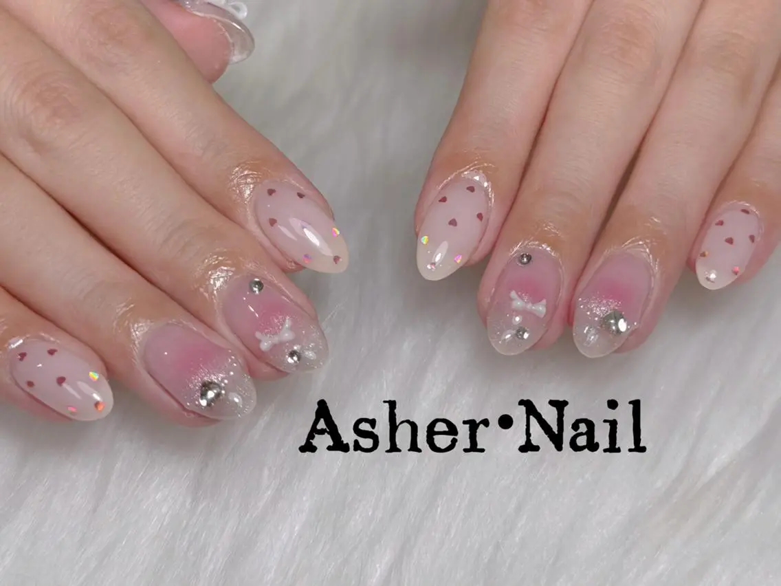 ネイル ハンドネイル ハンドケア Asher _Nailのネイルデザイン