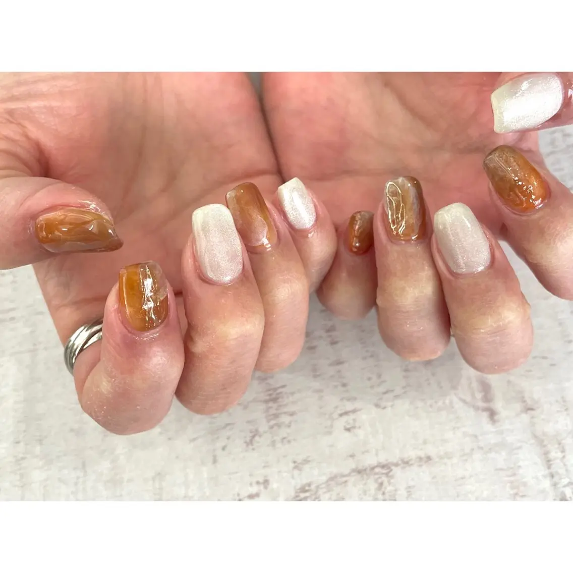 ネイル 𖡼 yumenoのネイルデザイン