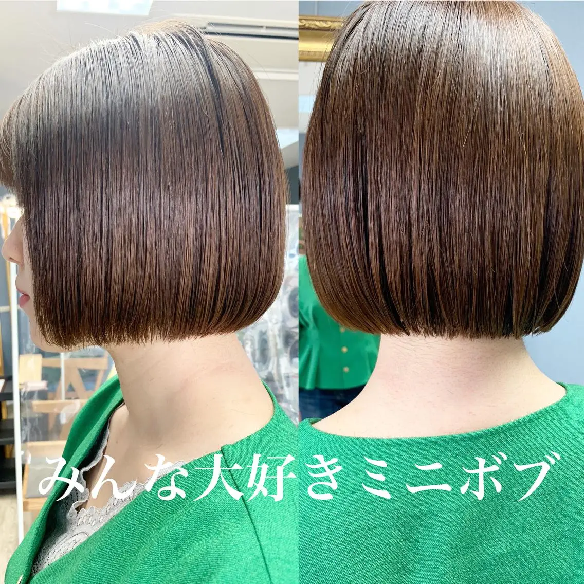 ショート ボブ ショート&ボブ井上 菜樹のヘアスタイル