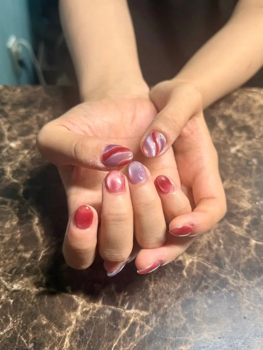 ネイル ハンドネイル IROHA NAIL 美優のネイルデザイン