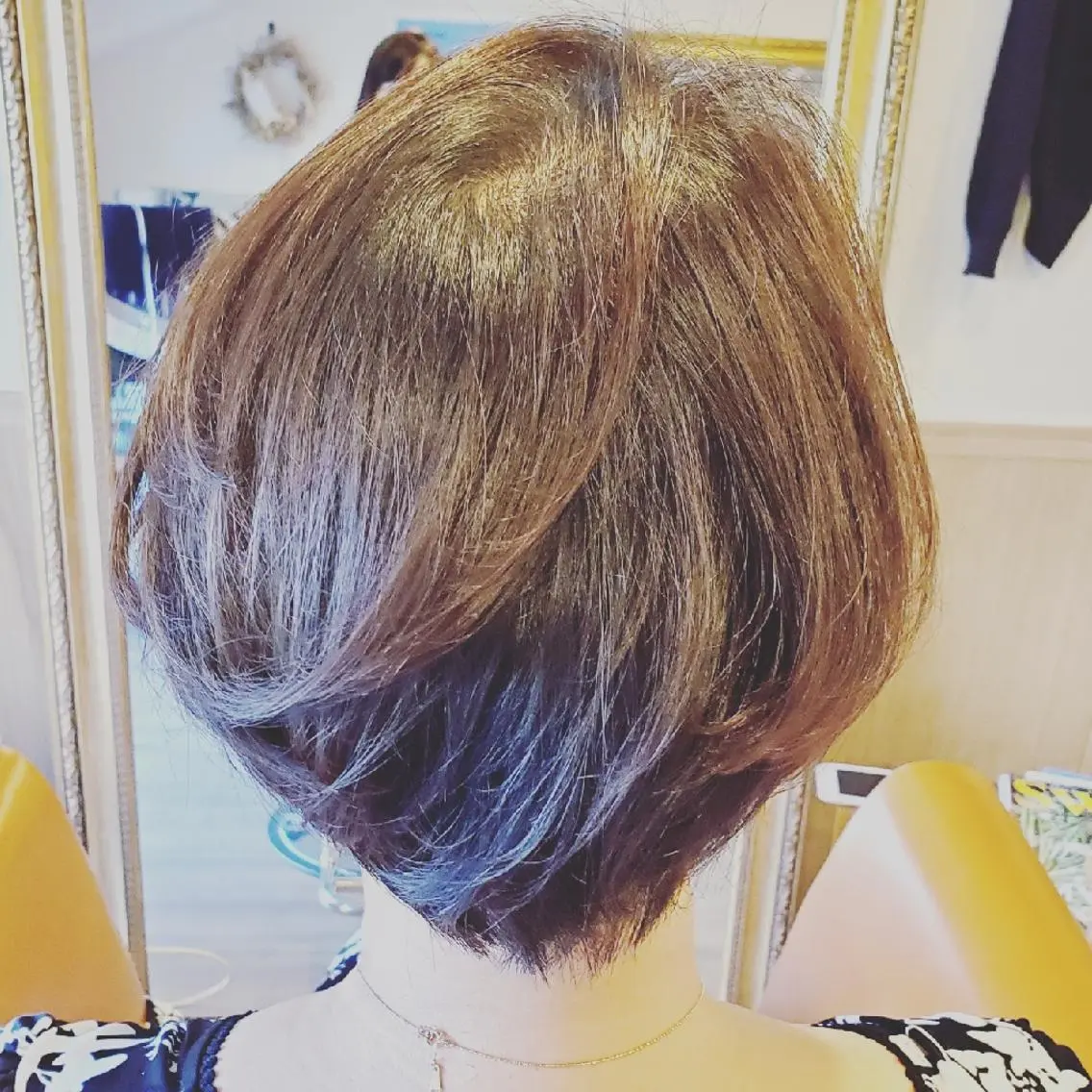 ショート カラー アディクシーカラー イルミナカラー 外国人風カラー トリートメント カット ヘアカラー トリートメント spa hair ark 富井直美のヘアスタイル