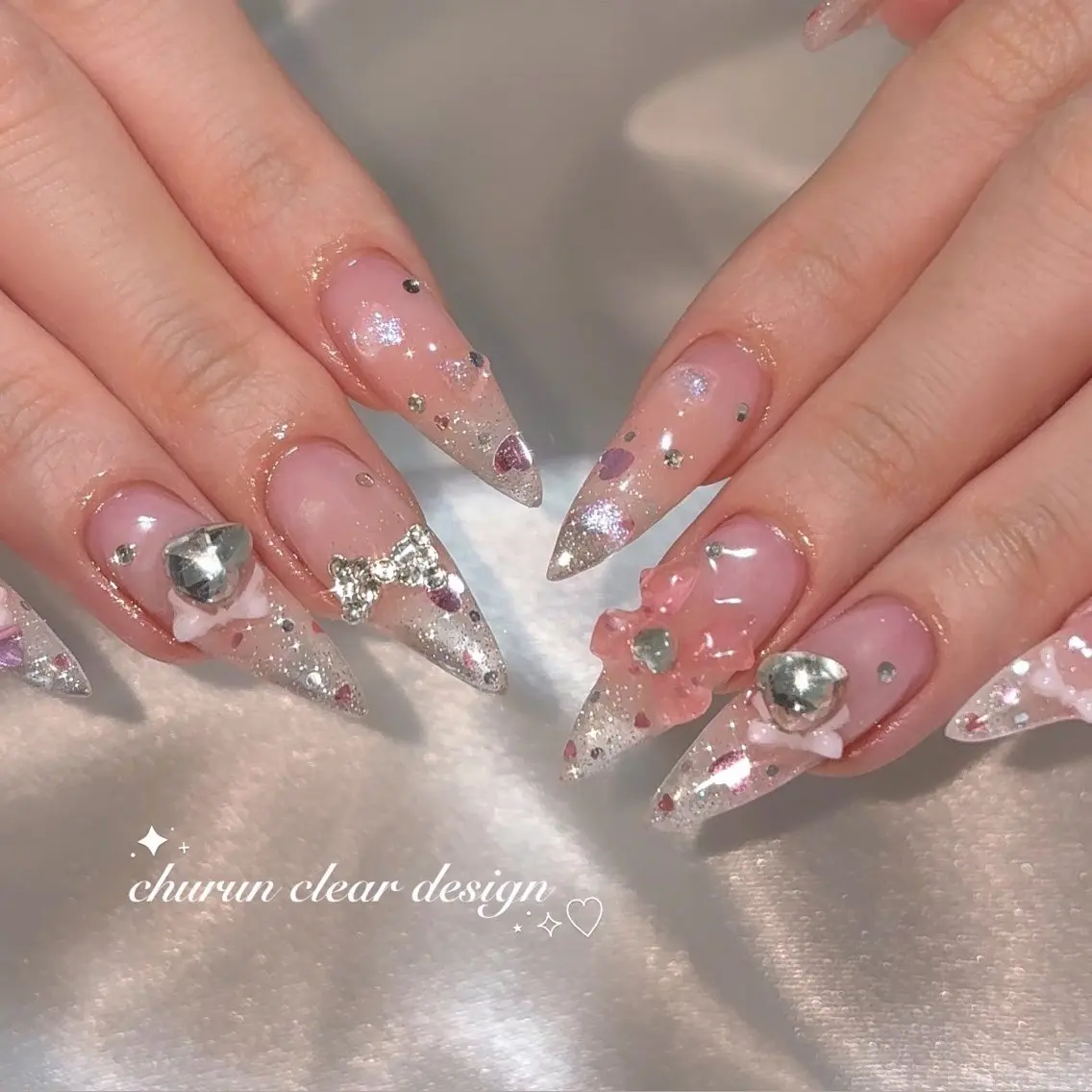 ネイル ハンドネイル Blanche mimi.u_aのネイルデザイン
