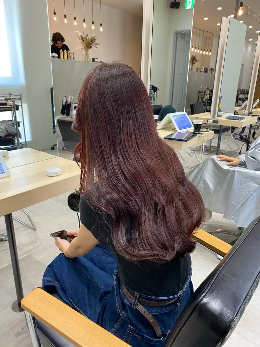 ロング カラー 瀬戸 秀孝のヘアスタイル