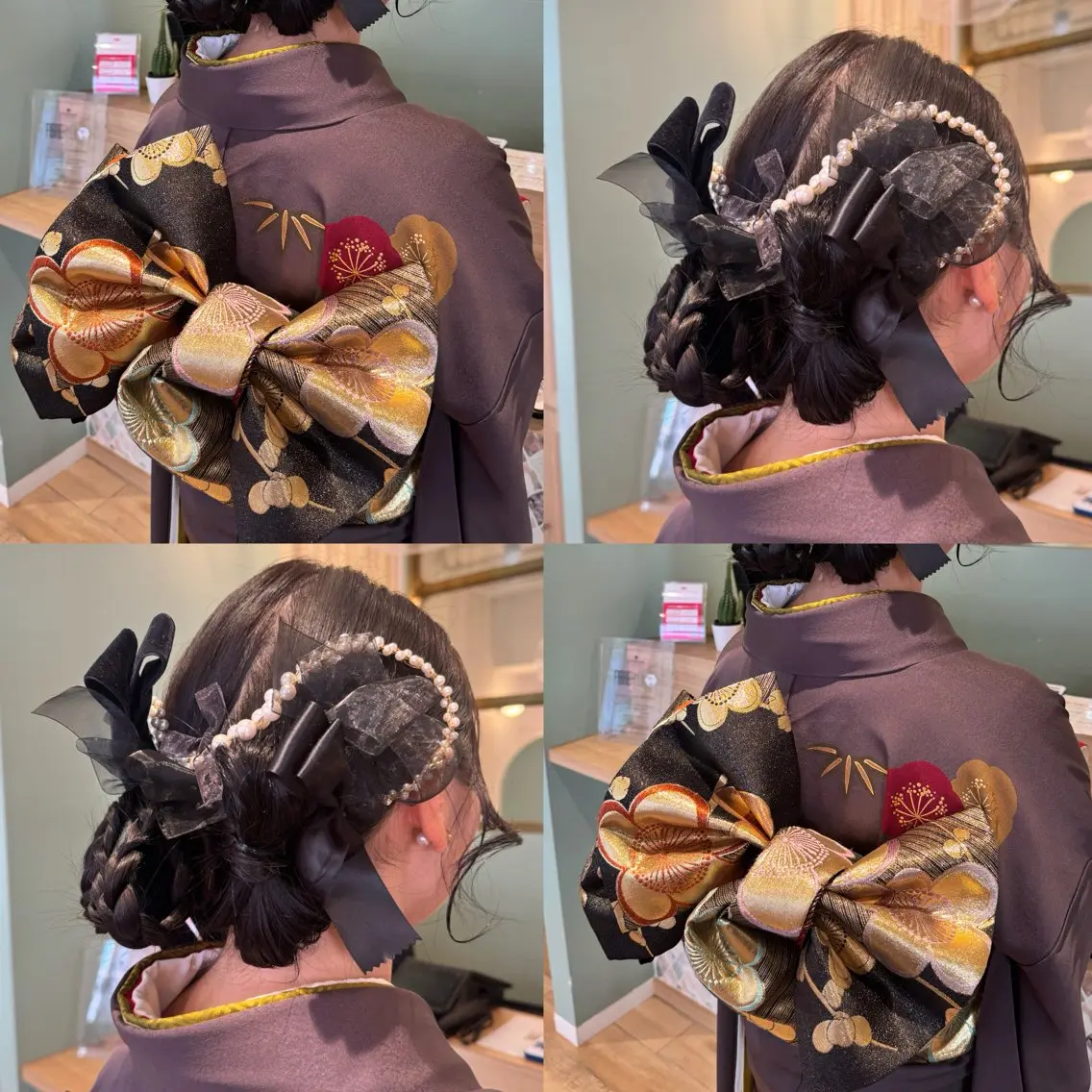 ヘアアレンジ 成人式 ヘアセット 🫧🧸カラーヘアメ 🫧MIO🧸🫧のヘアスタイル