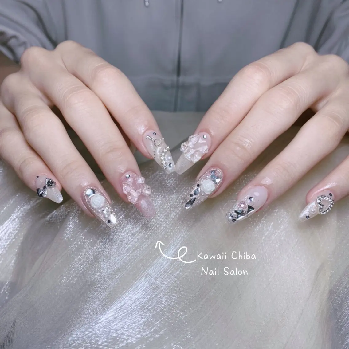 ネイル 韓国ネイル ワンホンネイル ハンドネイル ハンドケア Kawaii _Nailのネイルデザイン