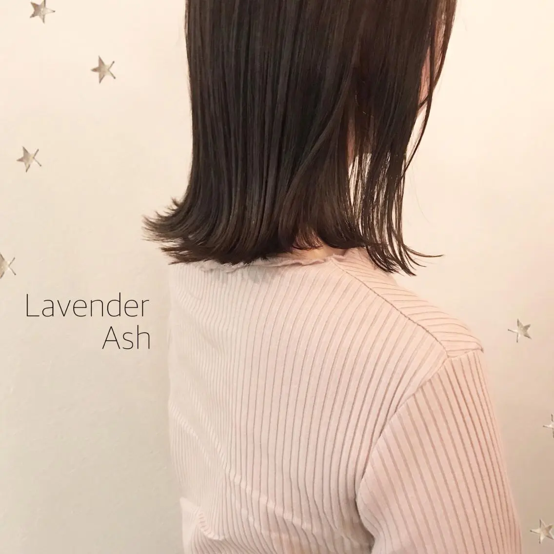 セミロング カラー 市川 千夏のヘアスタイル