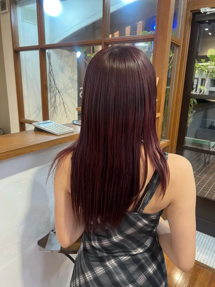 ロング カラー はるか / ボブ得意ですᐩᕀのヘアスタイル