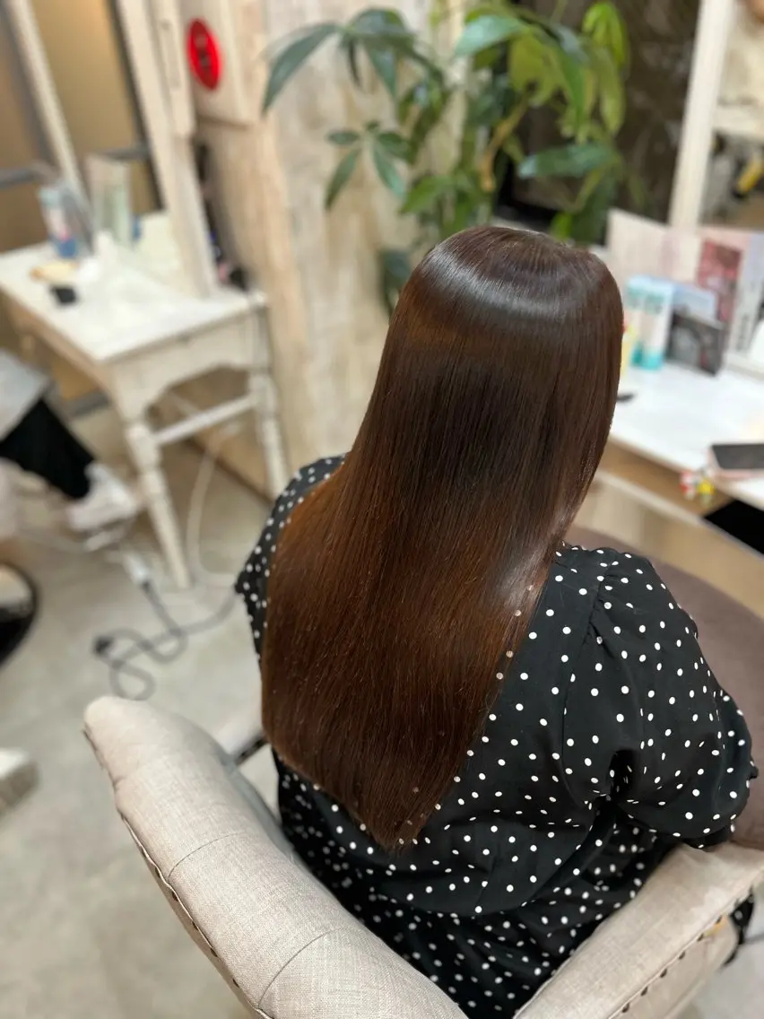 ロング She2/髪質改善/ カラーモデル募集中のヘアスタイル