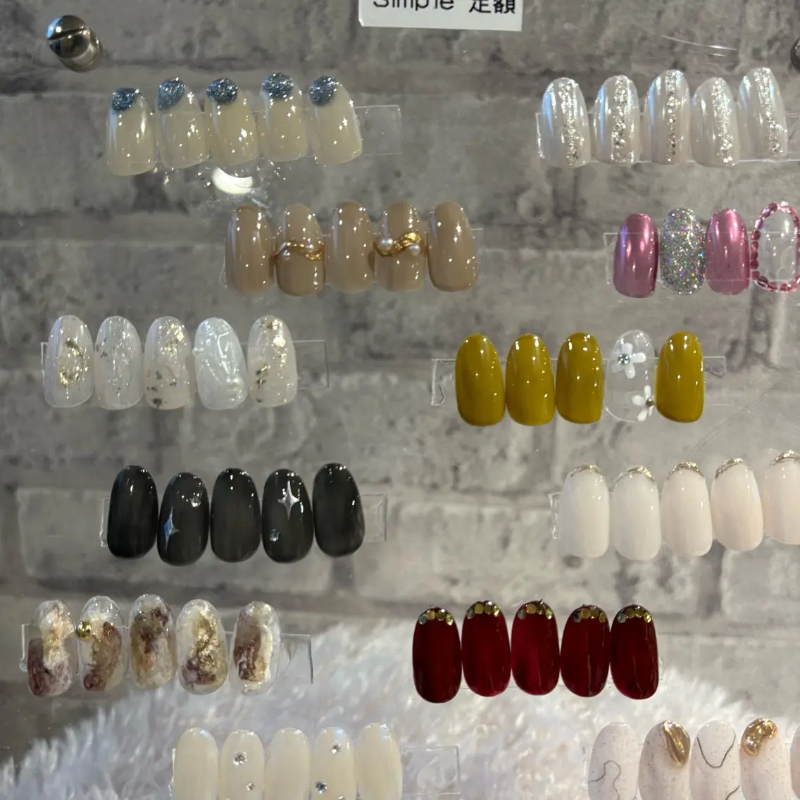 🎀シンプル定額コース🎀(オフ無し)デザイン随時更新中✨の写真