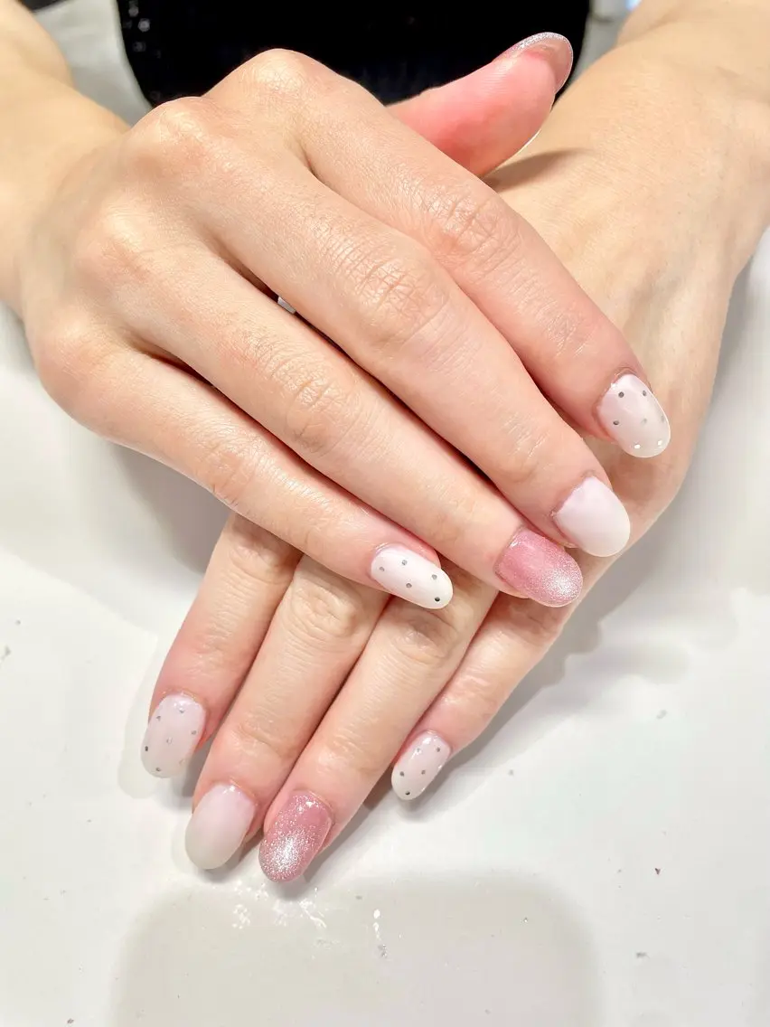 ネイル ハンドネイル caplusnail Mika💛瀬戸市のネイルデザイン