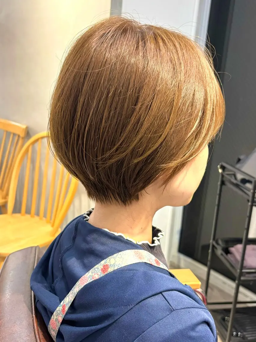 ショート 野口 咲愛のヘアスタイル