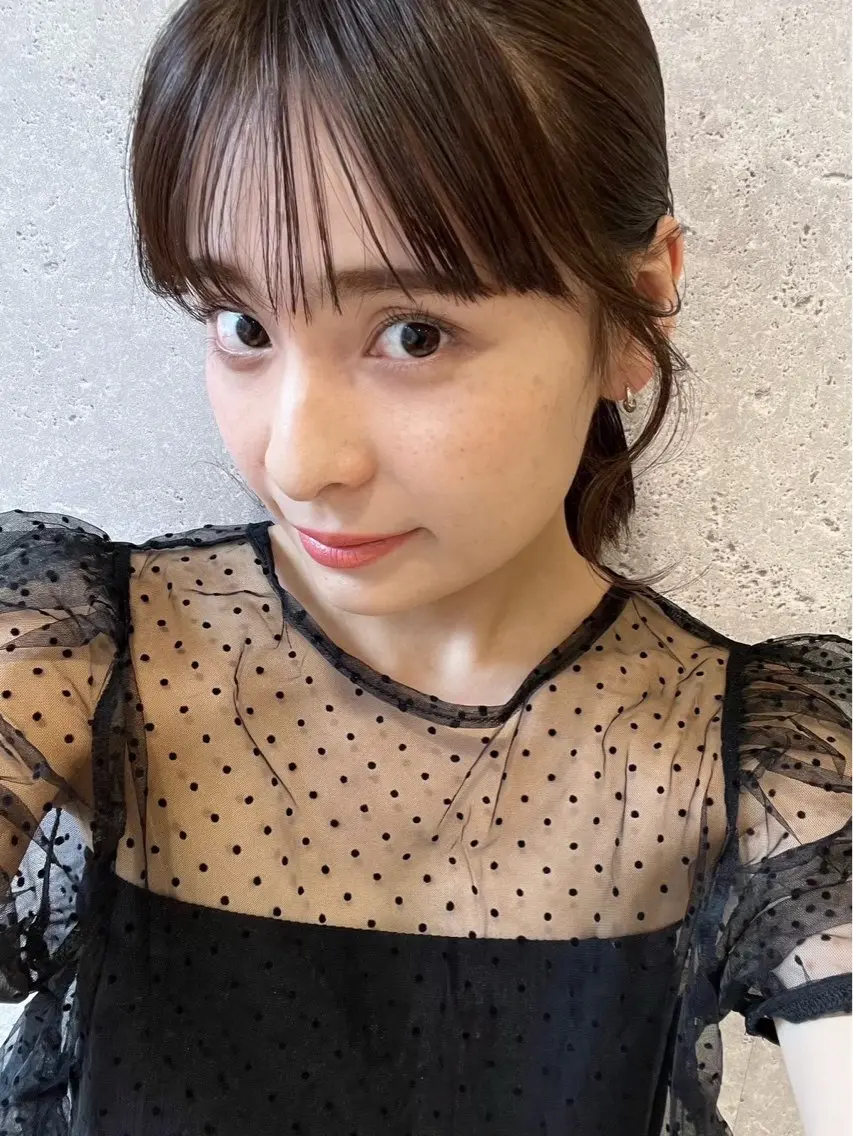 カラー ブリーチなしで透明感 yuan🪡のヘアスタイル