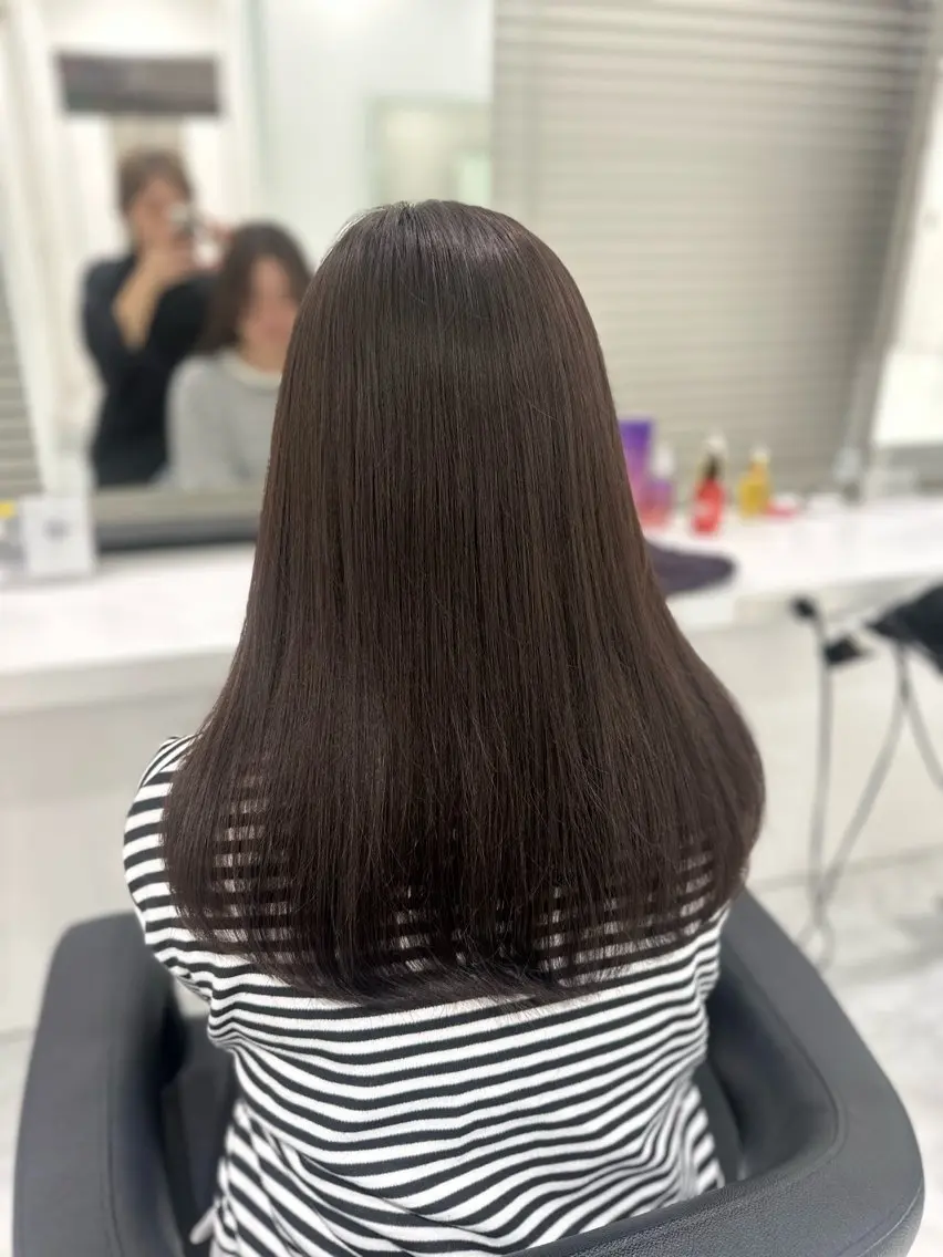 セミロング カラー カット ヘアカラー トリートメント ヘッドスパ 🐺韓国風メンズ特化 あさひ🐺のヘアスタイル