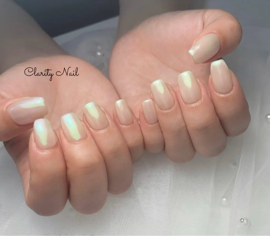 ネイル ワンカラーネイル ハンドネイル Clarity Nailのネイルデザイン