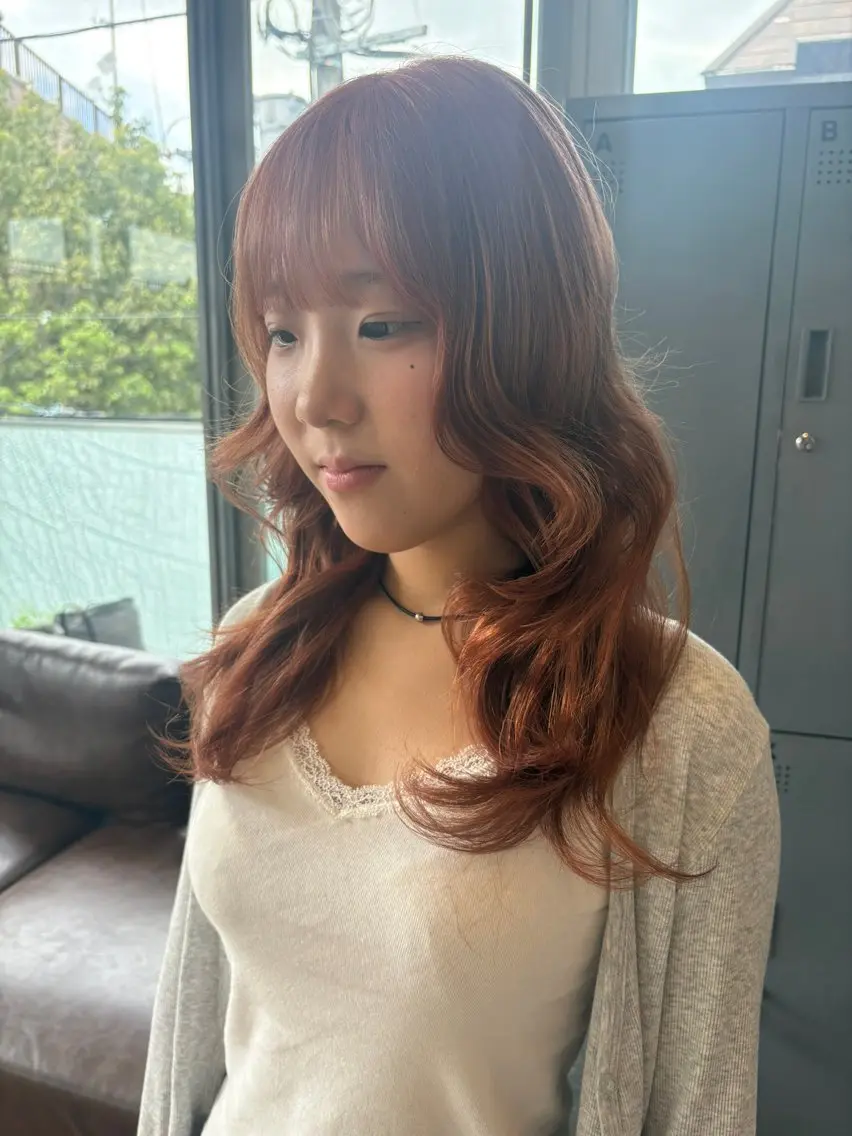 ロング カラー ヘアアレンジ ヘアカラー トリートメント 🫧こだわりカラー 🩰/渡邉日向🕊のヘアスタイル