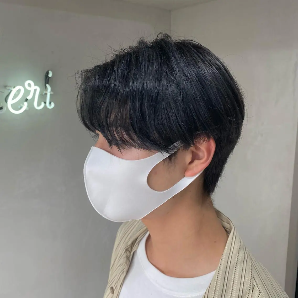 ショート カラー パーマ ヘアアレンジ メンズ カット ヘアカラー トリートメント 🤍透明感カラー🤍 Ryujiのヘアスタイル