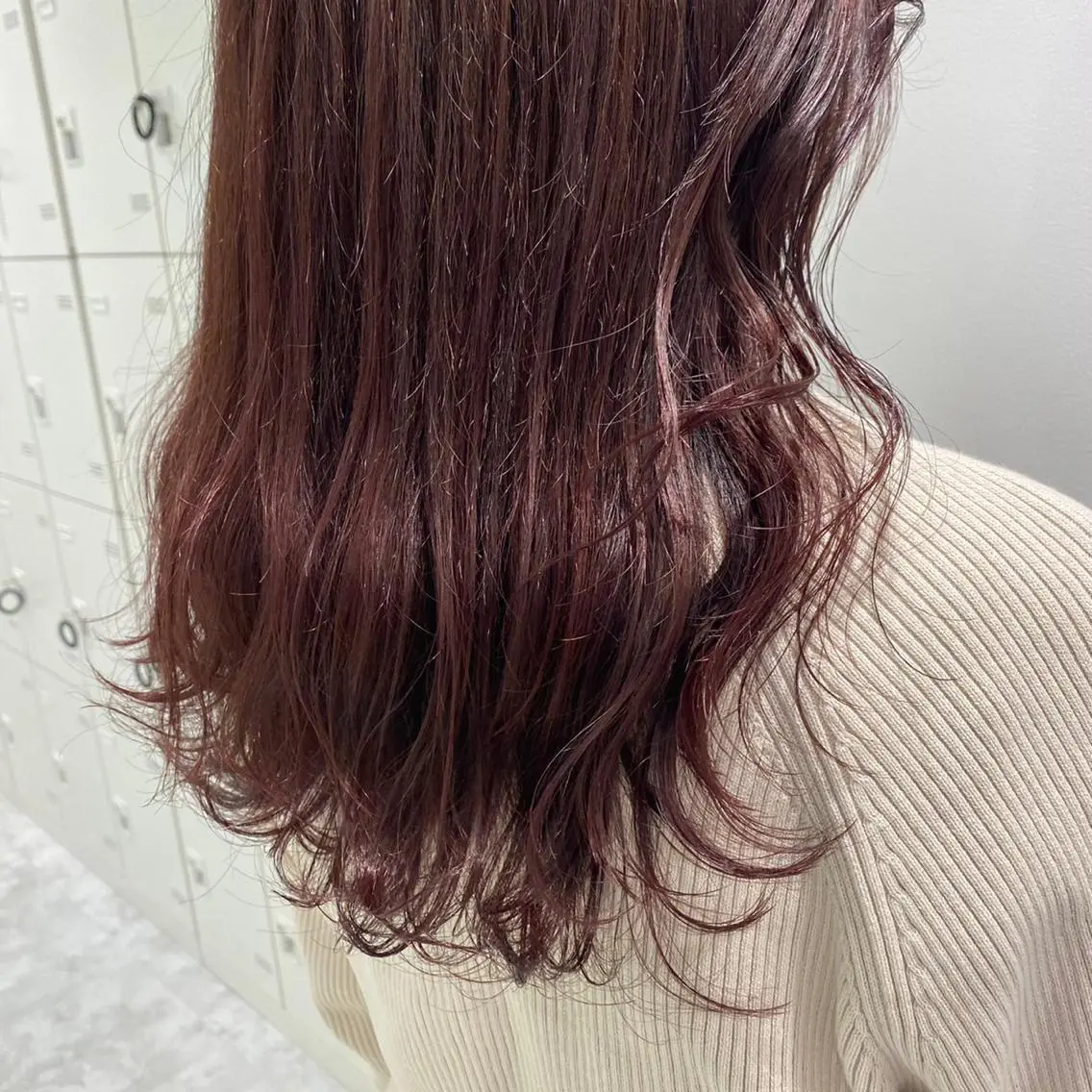 ロング カラー カシス ピンクカラー ベージュカラー💖 やすひろのヘアスタイル