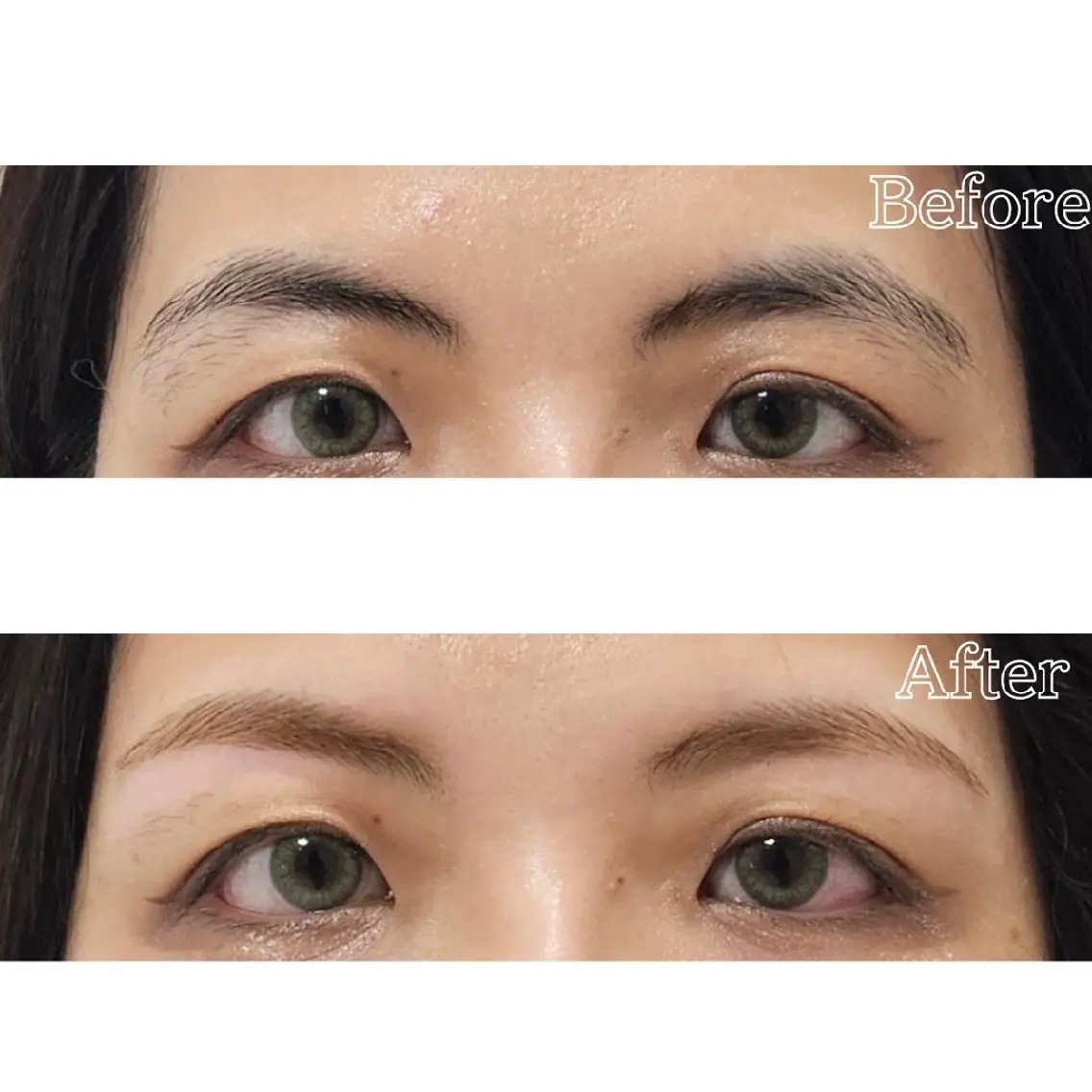 アイブロウ 眉毛ワックス脱毛 WALNUT くるみの眉毛・アイブロウイメージ