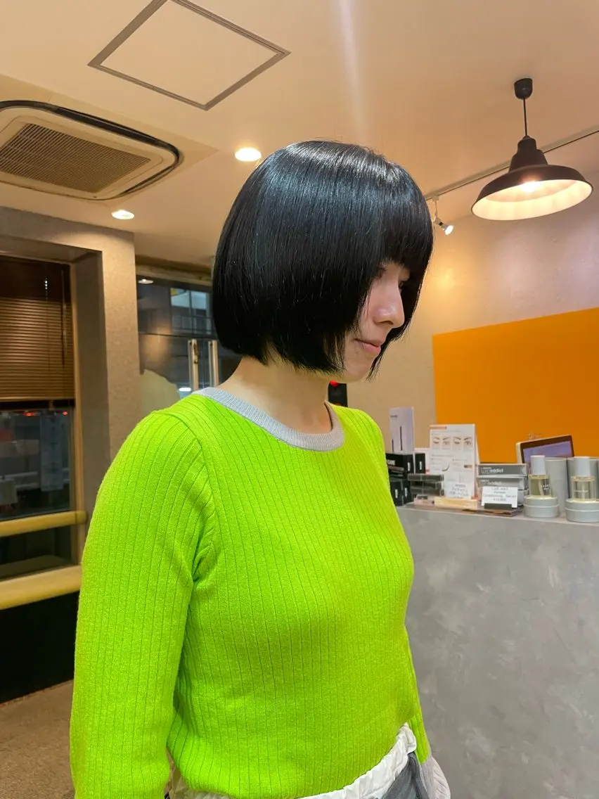 ショート カラー トリートメント 髪質改善/Bloss om🌷高橋沙衣のヘアスタイル