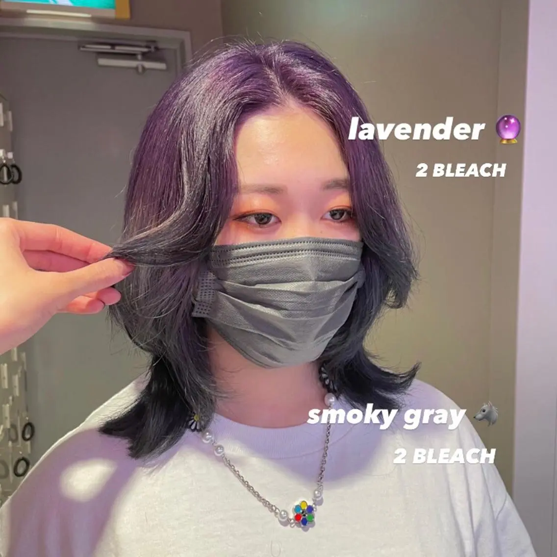 ミディアム カラー パーマ ヘアアレンジ メンズ キッズ ネイル マツエク・マツパ メンズウルフカット グラデーションカラー ウルフカット グラデーション KANAMI 🌏のヘアスタイル