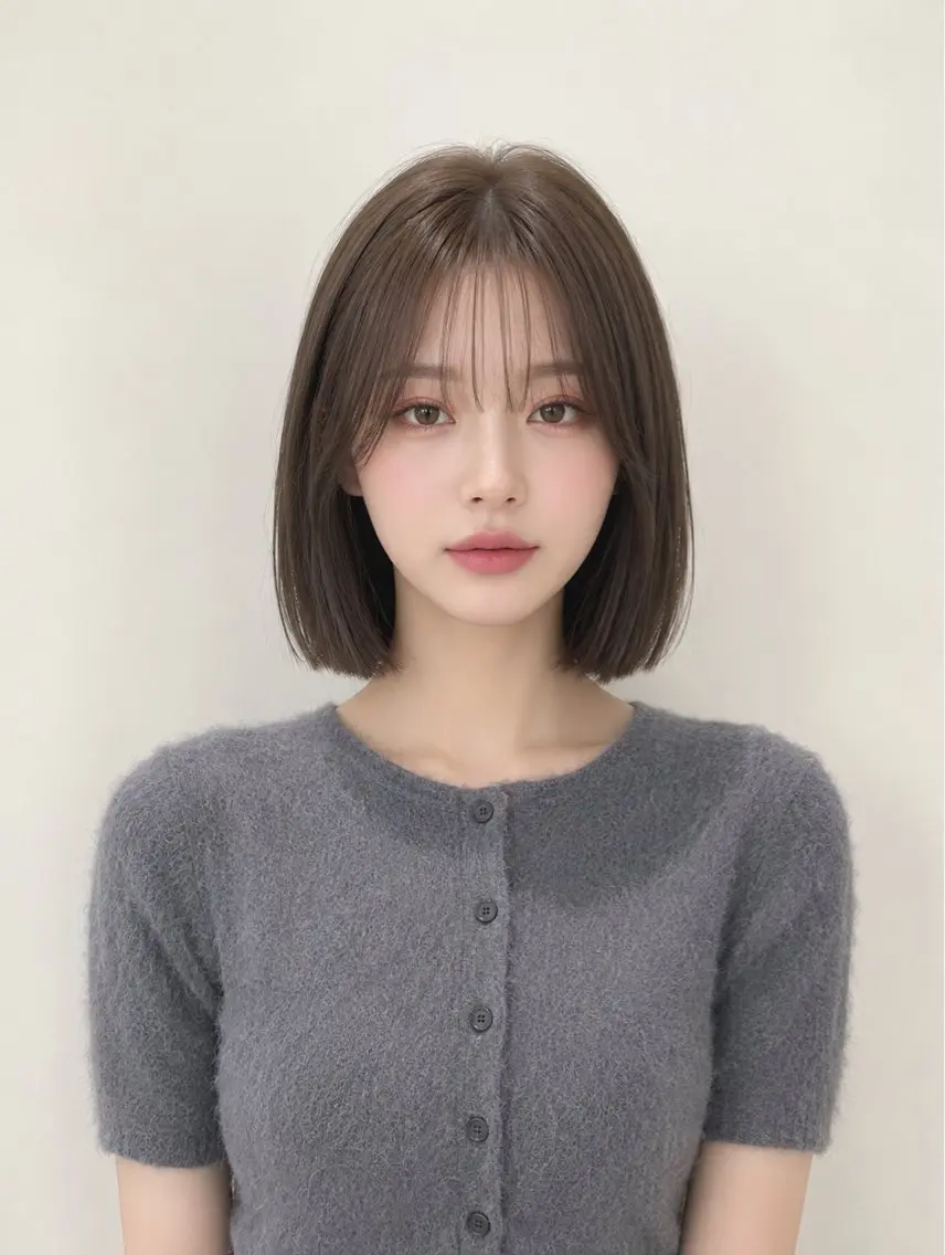 ショート カット トリートメント モテ🤍トレンドヘア /新宿/ワカナのヘアスタイル