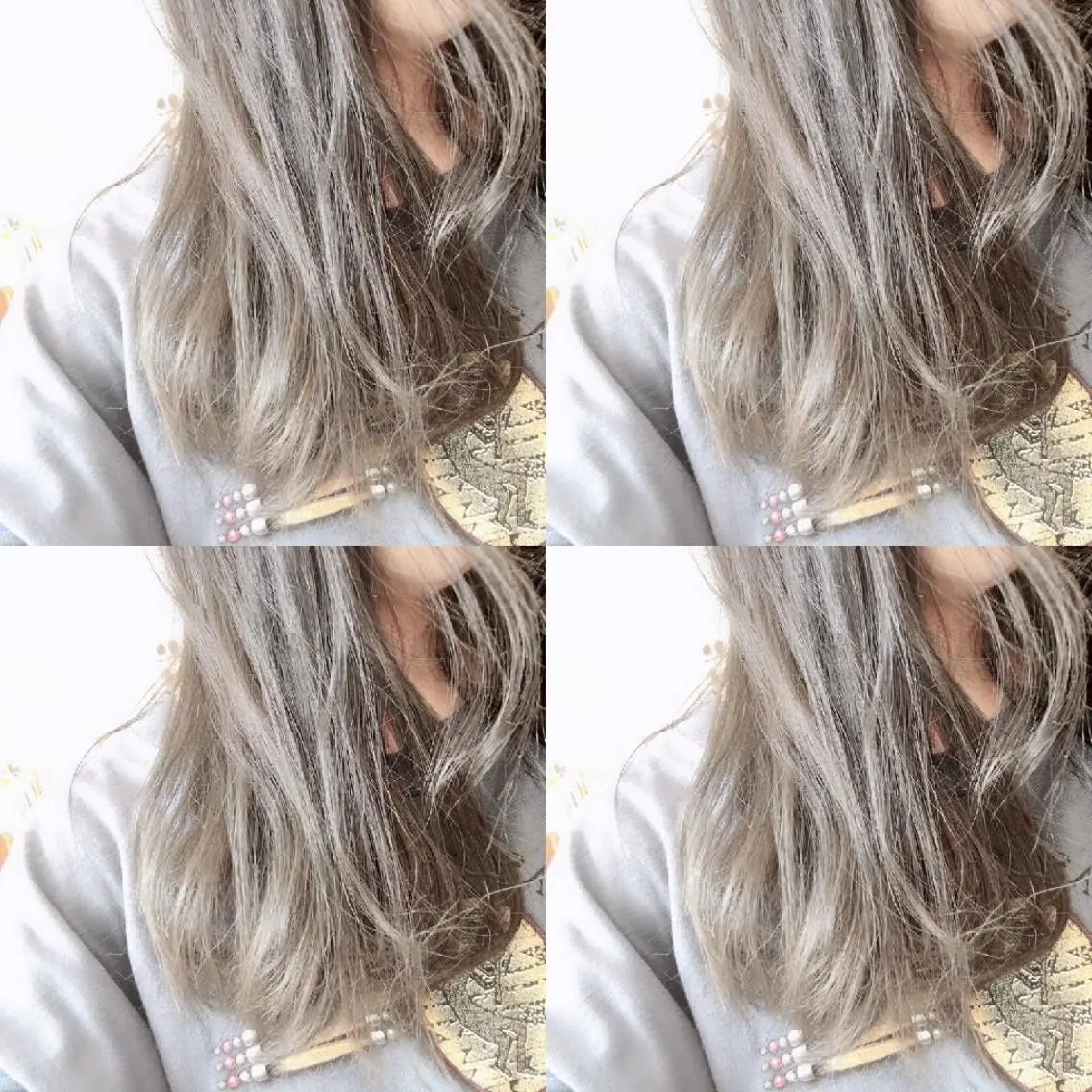 ロング カラー 透明感カラー 【ただの天才 🎨】のヘアスタイル