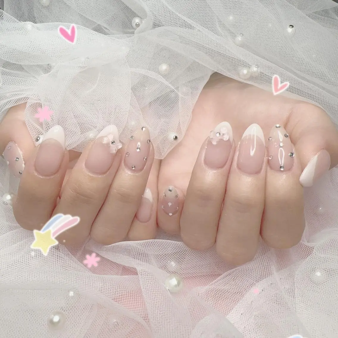 ネイル ハンドネイル 🎀シズカ nail🎀のネイルデザイン