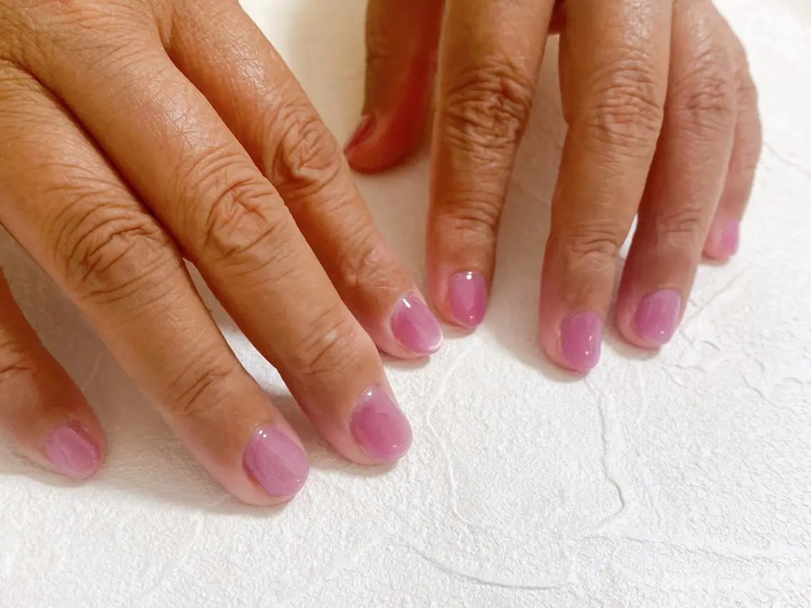 ネイル オーロラネイル フットネイル フレンチネイル ジェルネイル 韓国ネイル ハンドネイル kiki nail たまプラーザのネイルデザイン