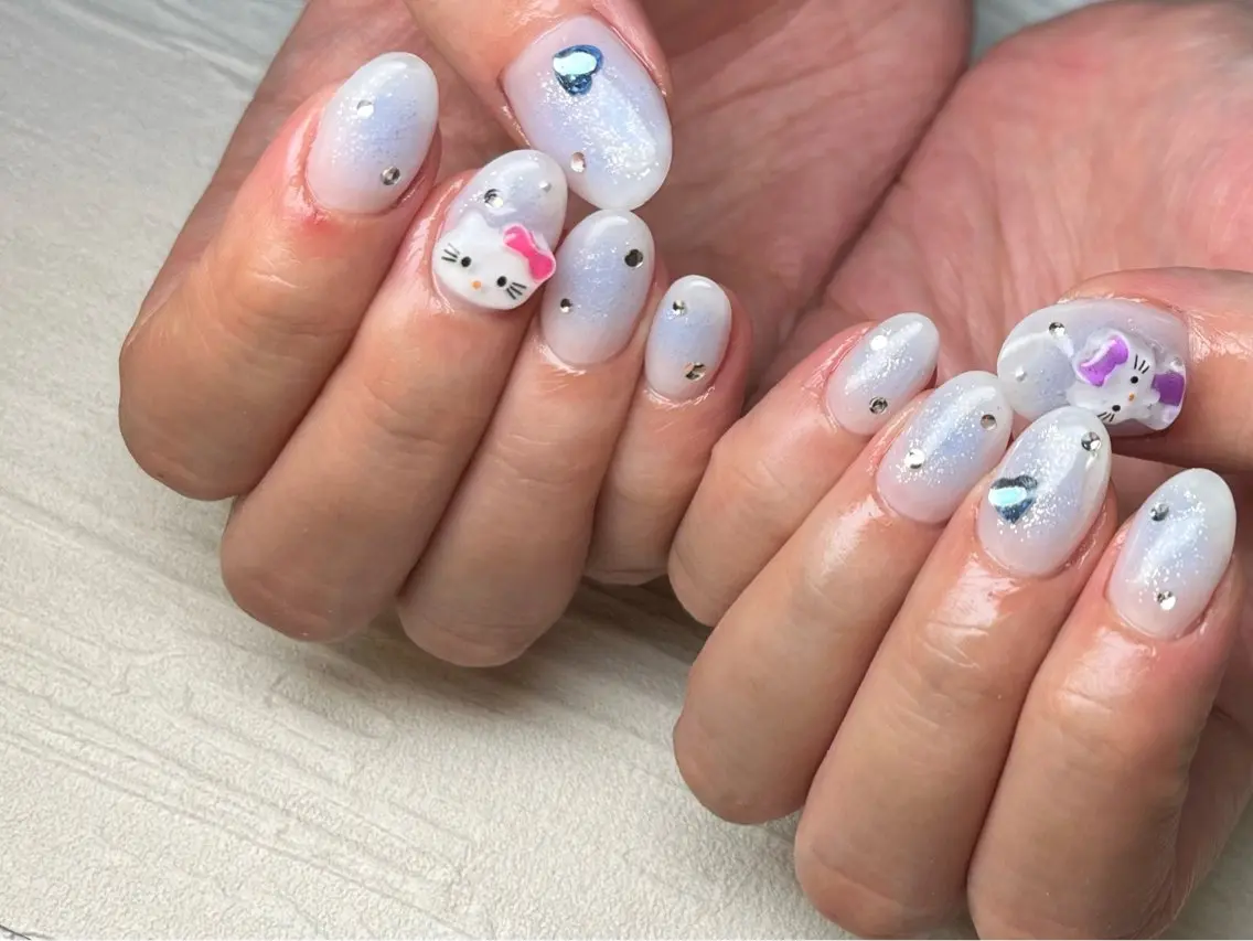 ネイル ハンドネイル Queennail 北堀江Yumiのネイルデザイン