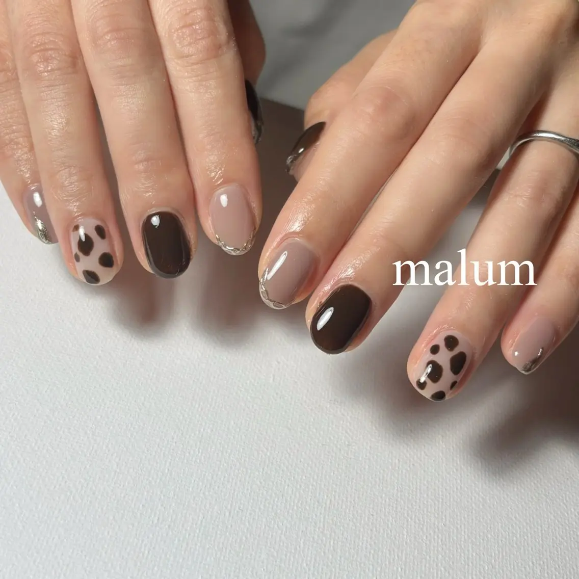 ネイル ハンドネイル malum nailのネイルデザイン