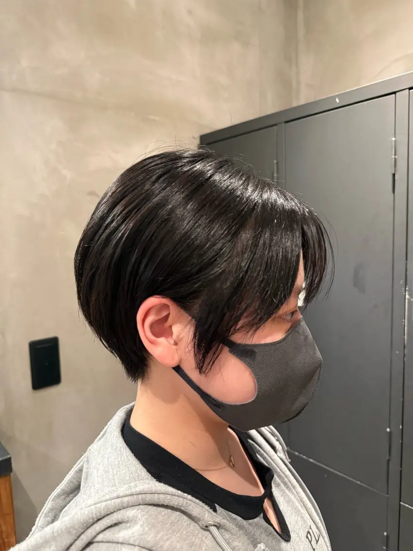 ショート ショートヘア 黒木 美麗のヘアスタイル