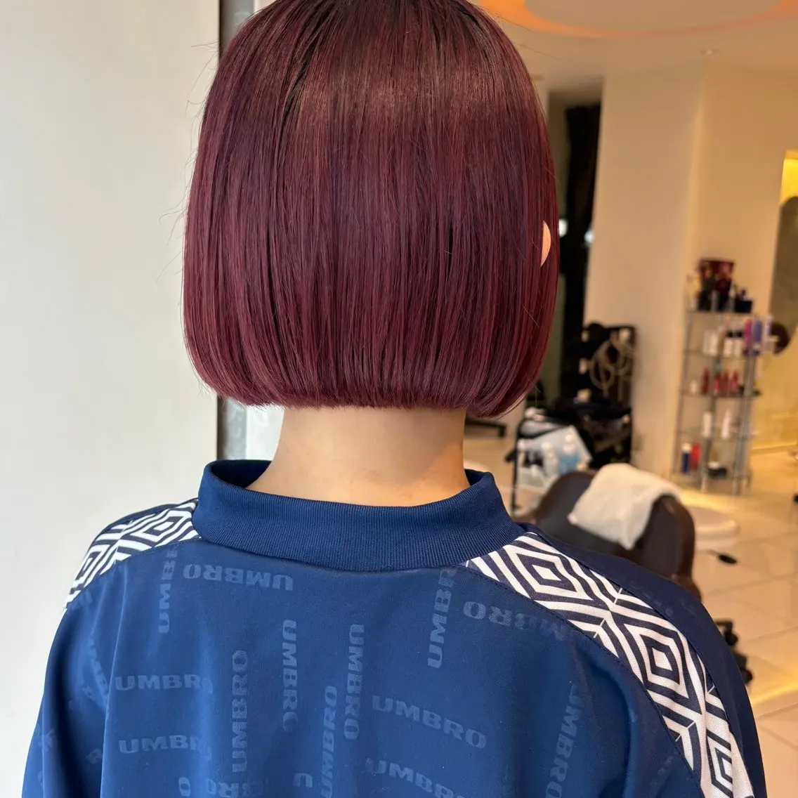 暖色系カラー+カシミアトリートメント　（ブリーチは対象外）の写真