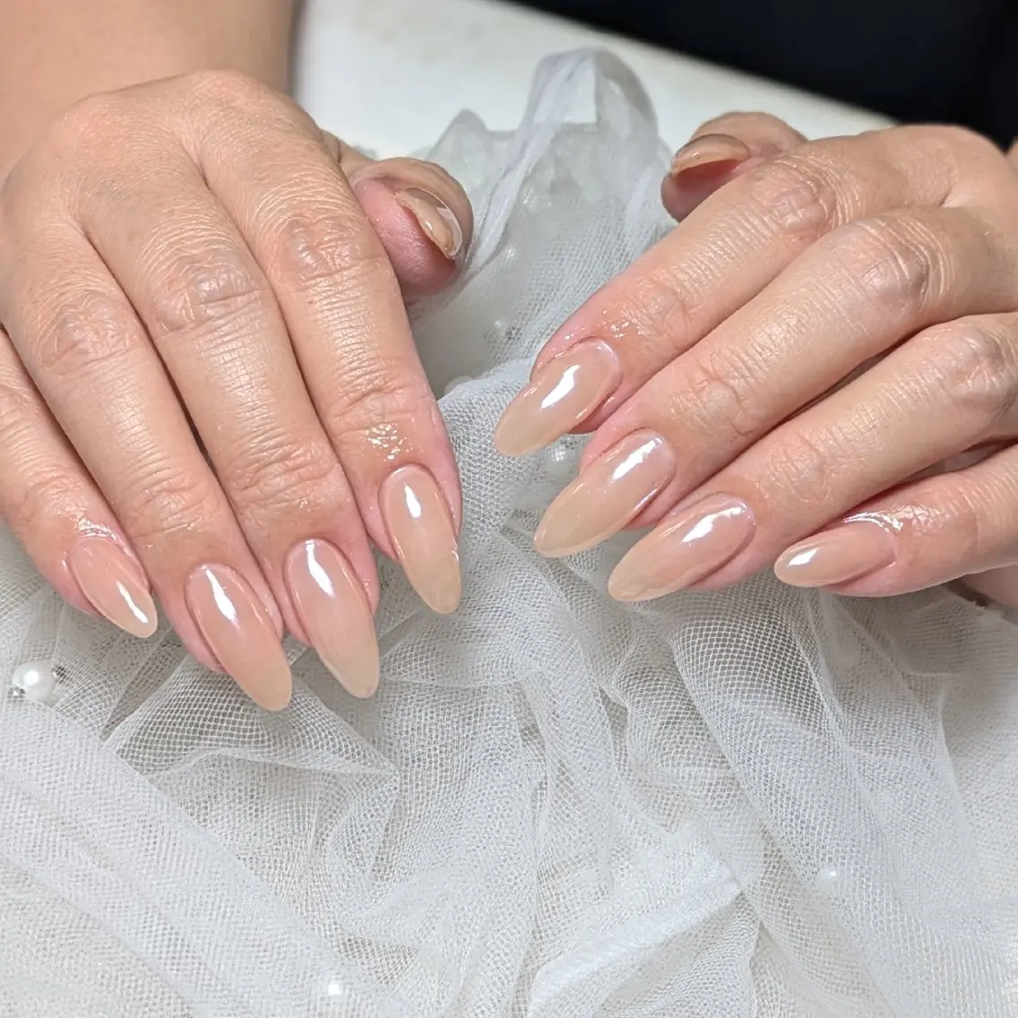 ネイル ミラーネイル ハンドネイル m&pPrivate nailsalonのネイルデザイン