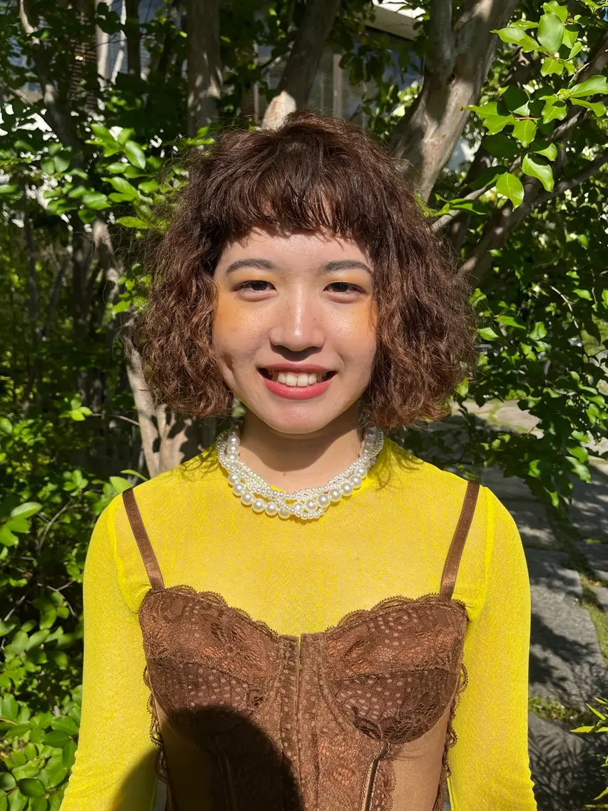 カット 田中 ひなりのヘアスタイル