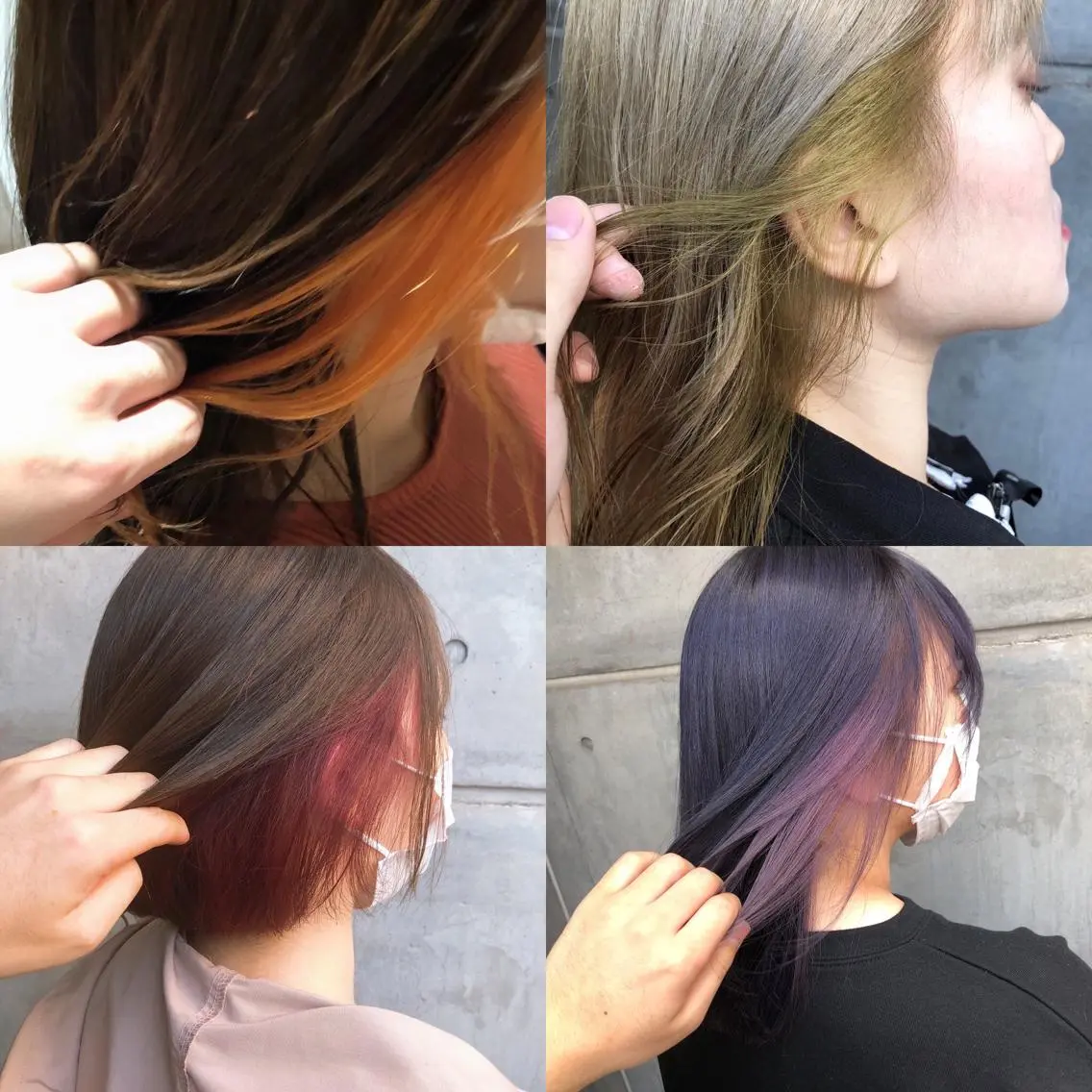 ミディアム レイヤーカット 小山 悠のヘアスタイル