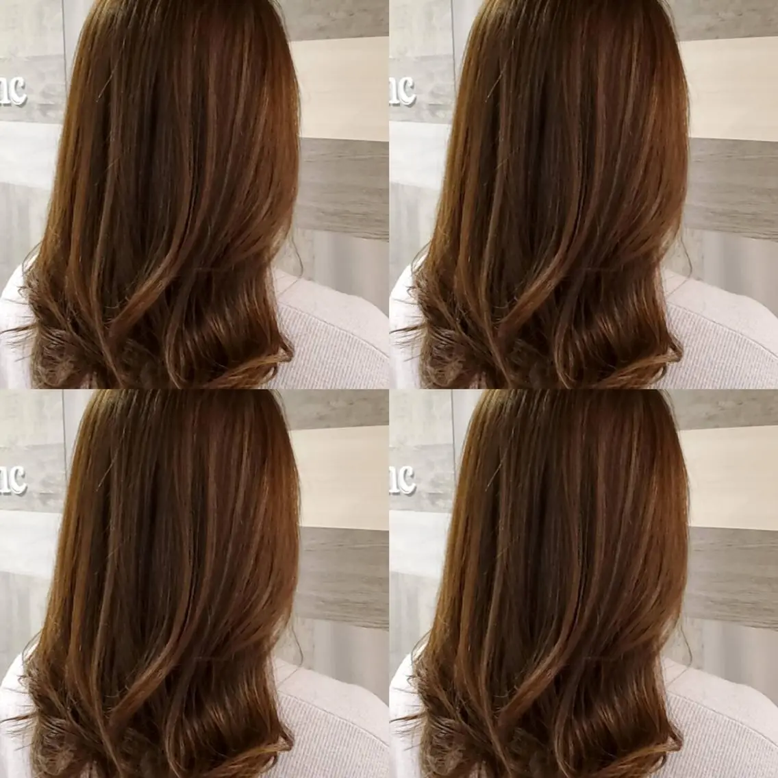 セミロング 韓国風ヘア Lag.銀座 🌺ゆいのヘアスタイル
