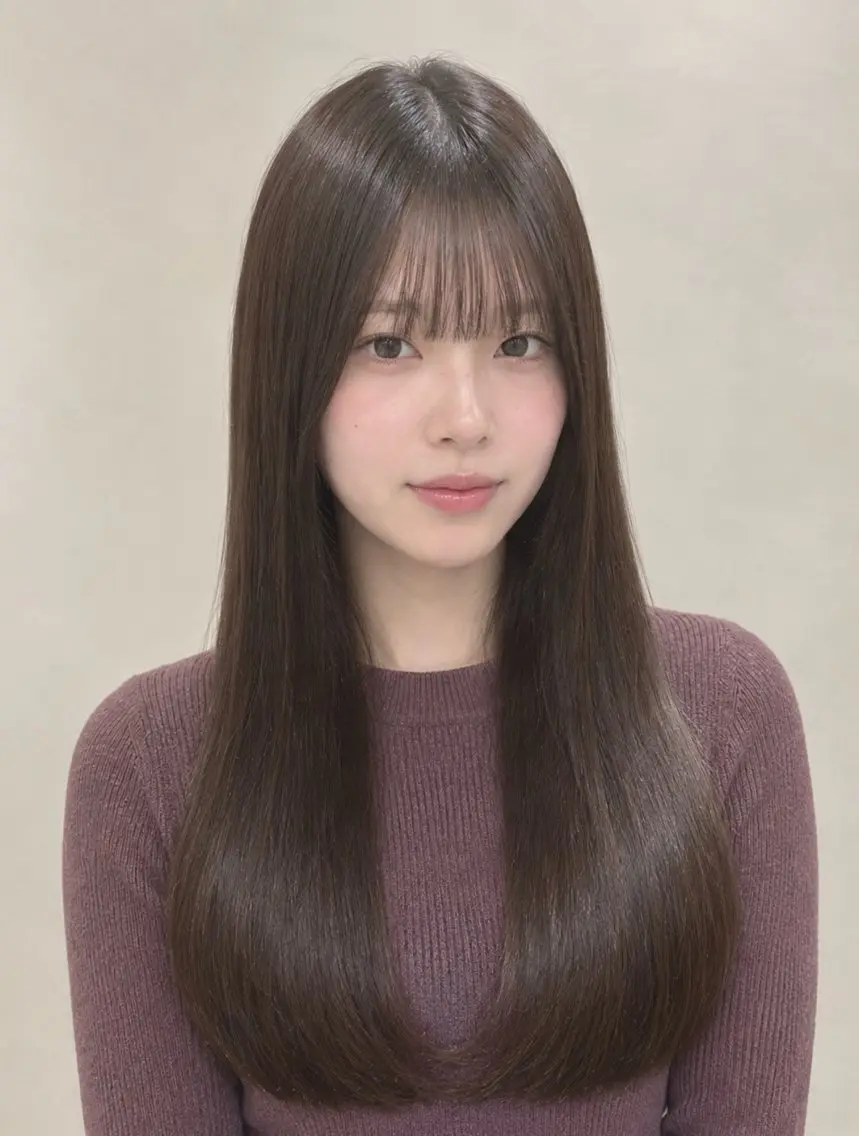 ロング カラー 透明感カラー ヘアカラー 透明感カラー💎 アレンジ🩰Rimiのヘアスタイル
