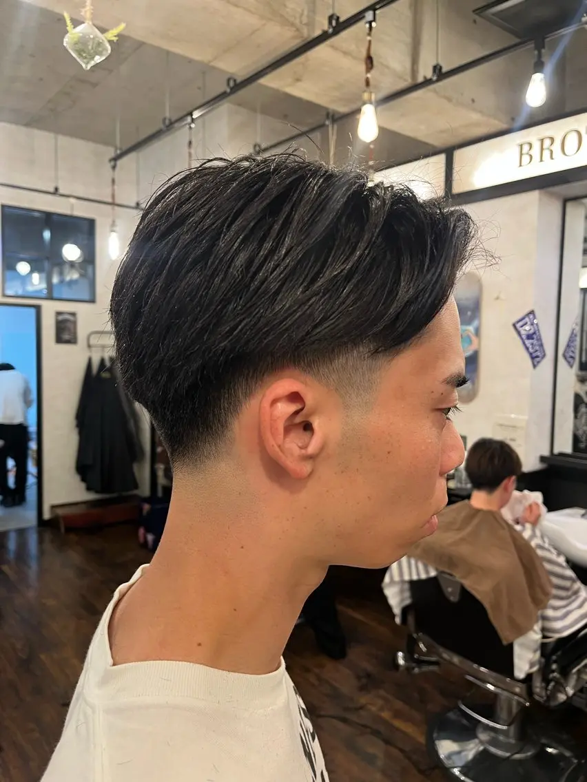ショート 山崎 ユキヤのヘアスタイル