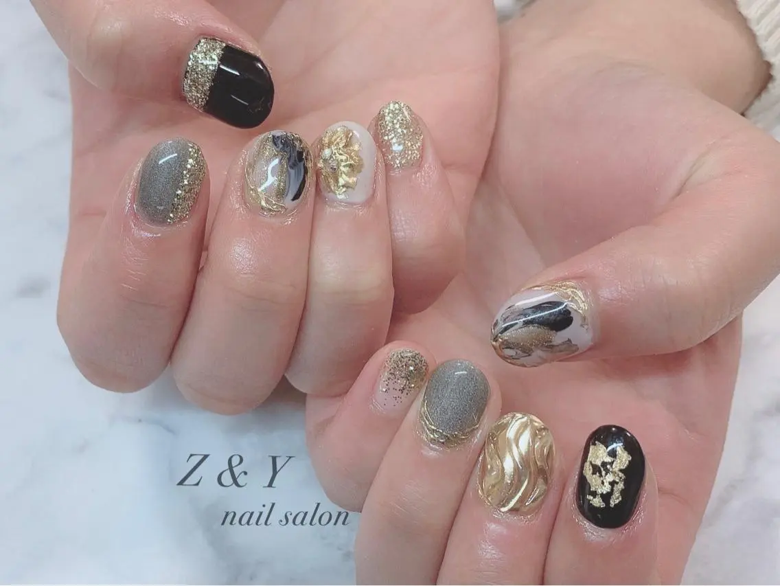 ネイル ハンドネイル Z&Y nail salonのネイルデザイン